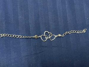 Silver Heart Charm Bracelet