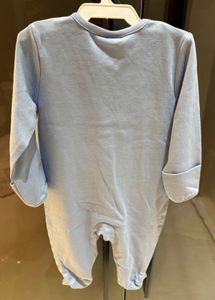 Baby Blue Bear Footie Pajamas
