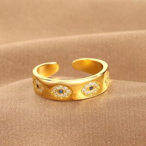 18K Gold Plated Anti Tarnish Rings