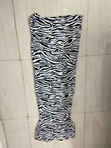 zebra print bodycon dress