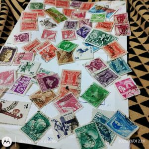 50 assorted Vintage  Stamps
