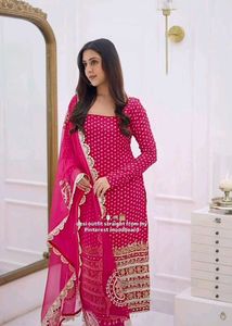 Beautiful Pink Kurta Set with Dupatta