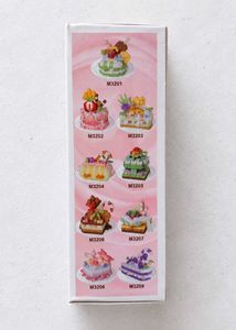 🍓🍰 Strawberry Delight Cake Building Block Set