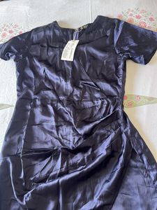 Navy Blue Mini Dress - Size M