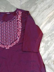 Embroidered Kurta