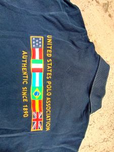 USPA Blue Polo T-Shirt