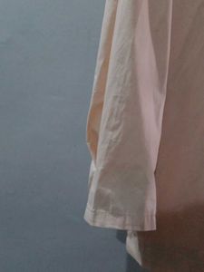 Beige Long Sleeve Tunic Top