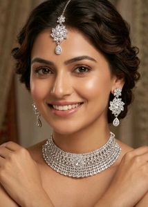 Sparkling Silver Jewellery Set ✨