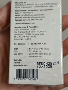 Bellavita Skai Aquatic Eau De Cologne