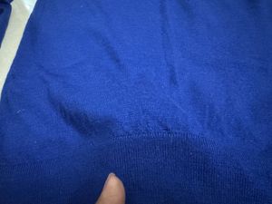 Royal Blue "C'est L'amour" Sweater