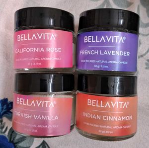 Bellavita Four Aroma Candles Set