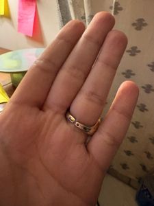 Statement Gold Dome Ring anti tarnish