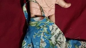 blue mini dress