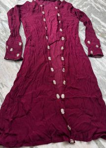 Elegant Maroon Lehenga Choli Set