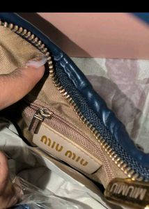 Miu-Miu Quilted Leather HANDBAG
