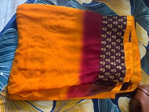 Beautiful Ombre Saree with Blouse
