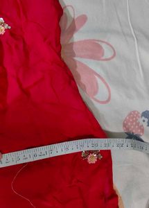 Vibrant Pink Embroidered Kurta