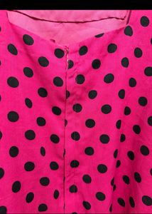 Chic Pink Polka Dot suit