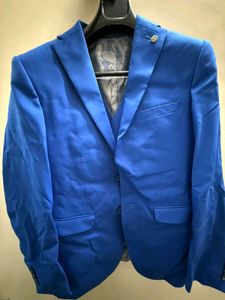 Men's Royal Blue Suit Jacket