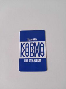 BANGCHAN KARMA ACCORDION VERSION PHOTOCARD