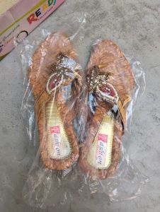 golden Party Wear Heels