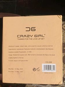 Crazy Girl Liquid Lipstick Set of 12