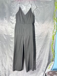H&amp;M Elegant Black Wide-Leg Jumpsuit