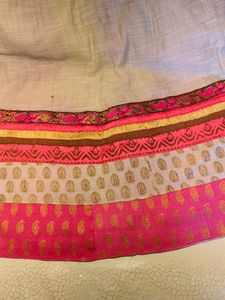 Beautiful Pink &amp; Grey Kurta