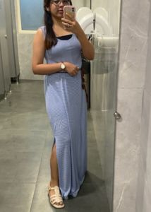 Slit Maxi Dress.