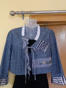 Boho Chic Denim Jacket