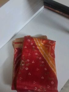 Black and White Checked Dupatta