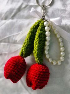 Cherry Keychain