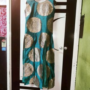 Beautiful Dress In 3 Piece Gown+ Jacket+Dupatta