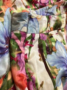 Aesthetic Print Skirt (knee Length)