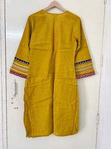 Women Chanderi Kurta and Palazzo Set