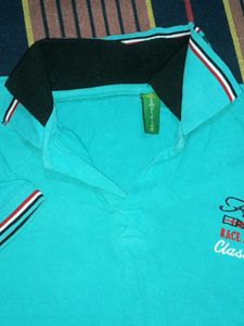 Teal Graphic T-Shirt