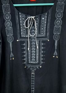 W- Black ethnic Kurta