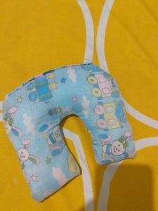 Cute Bunny & Train Neck Pillow