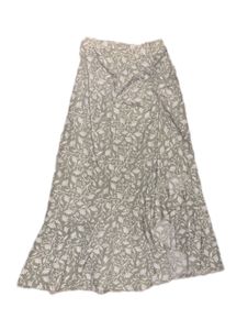Boho Floral Print Maxi Skirt