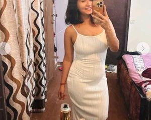 White Textured Bodycon Dress