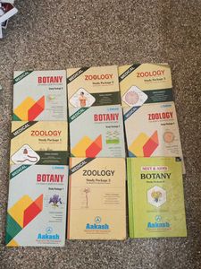 Aakash Medical Botany & Zoology Study Packages
