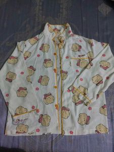Long Sleeve Night Shirt