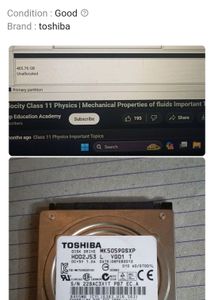 Toshiba 500 Gb Hdd