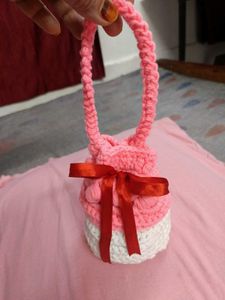Crochet Handmade Potli Bag