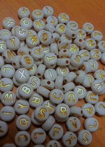 Alphabet Beads for Jewelry Making
