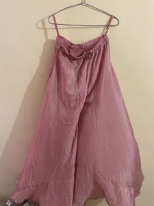 Pink Embellished Kurti Top