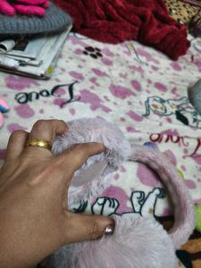 Cute Pink Earmuffs for kids