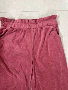 Stylish Corduroy Wide Leg pajamas