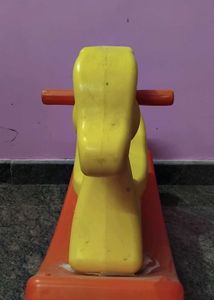 Yellow Giraffe Rocker Toy
