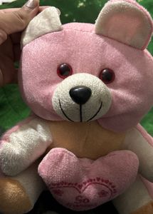Pink Plush Dog Toy